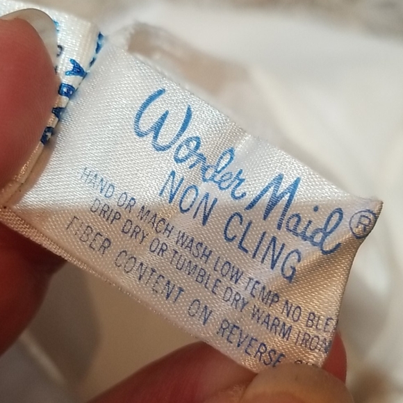 Vintage Half Slip With Lace Detail, Size M - Picture 8 of 9